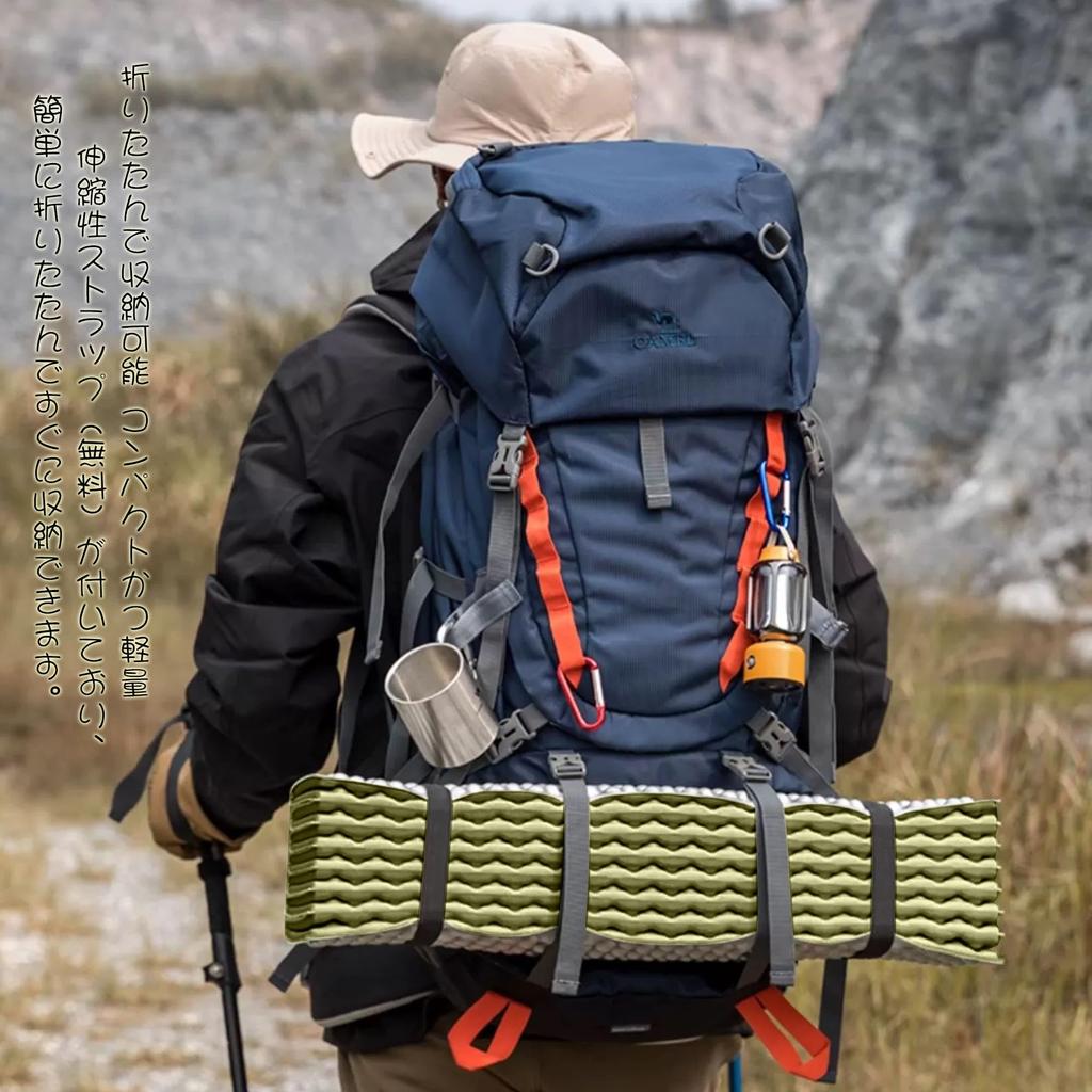 Кемпинговый коврик AYO Outdoor Mat Толщина Простыня для отдыха Палатка Коврик Спальный мешок Бирюзовый Армейский зеленый Серебряный (Водонепроницаемый / 2,5 см) +