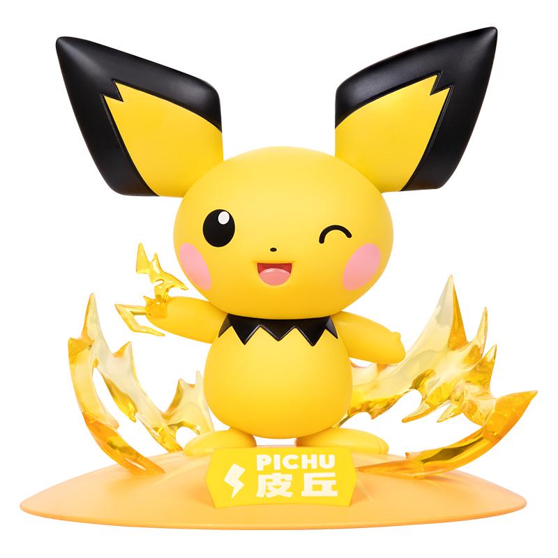 Action Figures Origina Genuine Pikachu Mew Figurine Gardevoir Pichu Anime Model Pocket Monster Toy Gift