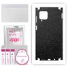 apgo Protective Skin Sticker for the Back+sides Compatible with Samsung Galaxy M62, Full Wrap Film, Foil, Vinyl - Pattern Black Honeycomb