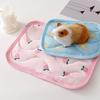 Breathable Hamster Cooling Mat Soft Small Pet Cooling Pad Sleeping Mat Mini Pet Ice Mat  Rabbit