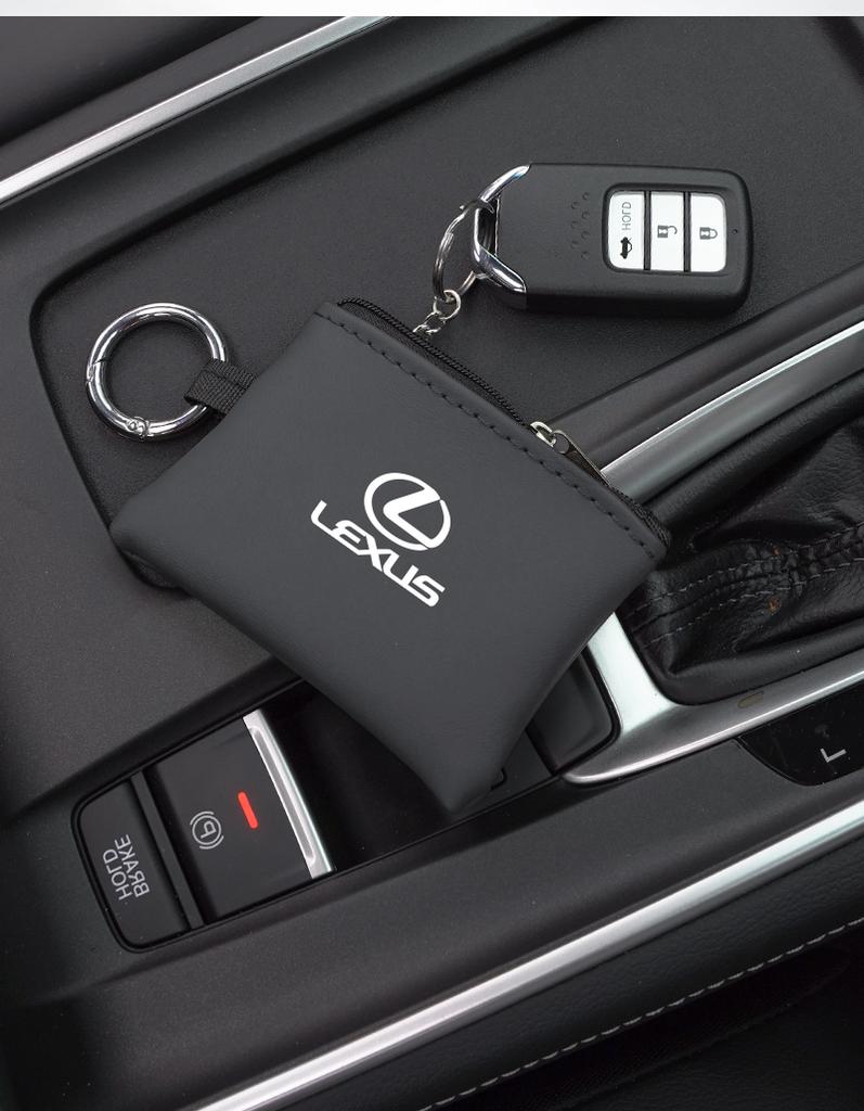 Кожаный чехол для ключей автомобиля Брелок Мини-сумка для хранения Аксессуары Для Lexus F SPORT ES RX NX LS UX LM LX GX LC RZ IS CT GS RC HS SC LBX