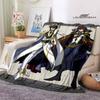Code Geass Anime Printing Blanket Children's Warmth, Comfortable Blanket, Home Travel Blanket Fashion Birthday Gift