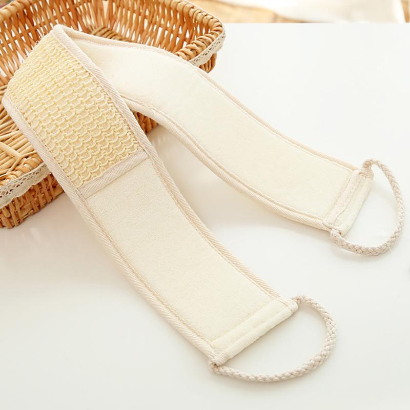 Натуральная мягкая отшелушивающая мочалка для ванны и душа унисекс массаж спа-скраббер губка