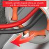 Industrial Bridge Cable Guide Tool 65mm Wide Smooth Roller 330 Degree Adjustable Clamp For Construction Wiring