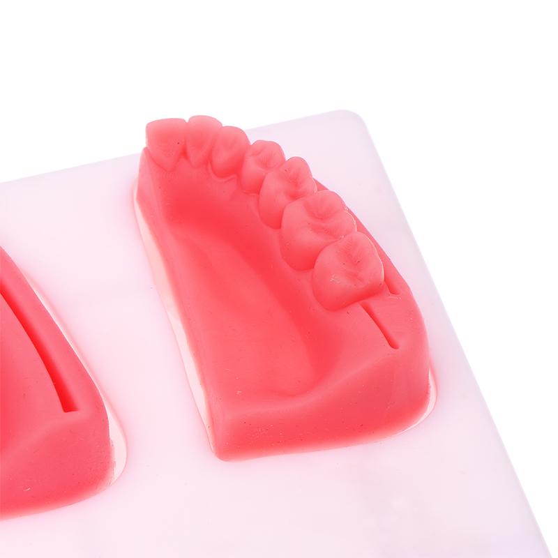 Модуль стоматологического наложения швов на десну/рот. Обучающая модель из силикона для наложения швов при пародонтите. Хирургическая практика. Инструмент для обучения наложению швов.