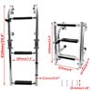 Телескопическая понтонная лестница для лодки, складные выдвижные ступеньки, помогающие подняться на борт