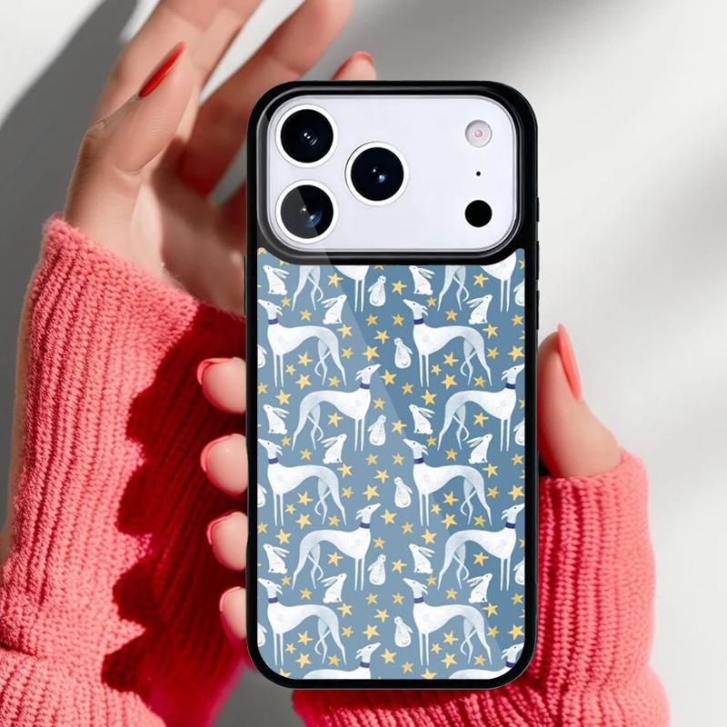 Чехол для телефона Грейхаунд Гальго для iPhone 17 16 15 14 13 Pro Max Задняя крышка для 12 11 Pro Coque