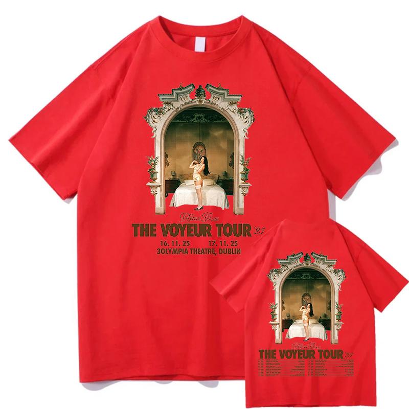 Vintage Summer Alessi Rose voyeur T Shirts Unisex Unisex Fashion Hip Hop Street Tshirt Male Casual Cotton Short Sleeve Tees Clothes