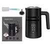 5-in-1 Electric Milk Frother and Heater, Large Capacity Milk Steamer, Automatic Hot & Cold Foam Maker for Cappuccino, Latte, Macchiato, Hot Chocolate