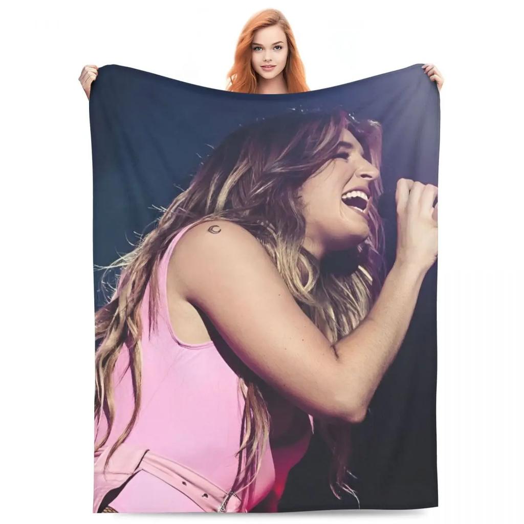 Лола Индиго испанская певица танцовщица фланелевое одеяло мягкое прочное покрывало для спальни путешествия офис модное покрывало