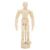 Wooden Mannequin 14 Rotatable Joint Drawing Mannequin Human Body Proportions Portable Art Mannequin