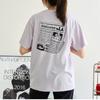 BT21 Городская версия Футболка с коротким рукавом Фиолетовый LA