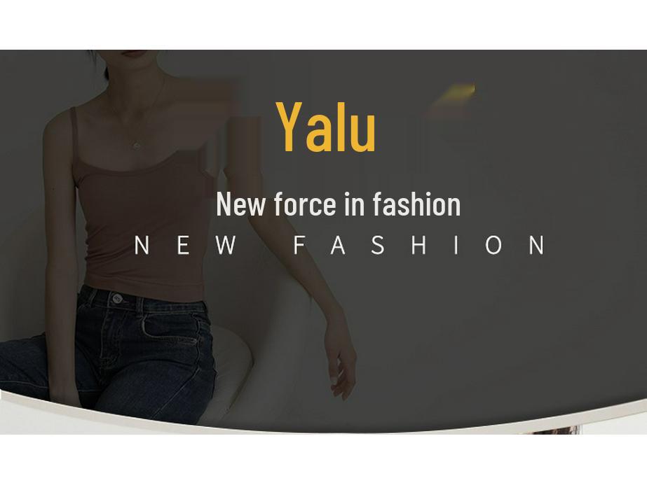Женская модальная майка Yalu - Модная, универсальная облегающая базовая майка белого цвета для лета.