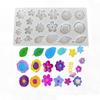 Versatile Silicone Mold for Fondant Chocolate Rose Leaf Sunflower Design Nonstick Cake Baking Tool for Kitchen and Party Use