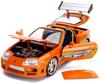 JADA TOYS Fast Furious 1995 Toyota Supra Orange с подсветкой для фигурки Брайана Fast Furious Toyota Supra 31139 1/18 & O'Connor Light/Tail & Brian's