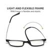 Business Ultra-thin Anti Blue Light Presbyopia Glasses TR90 Ultra Light Comfortable Reading Glasses Full Frame Optical Glasses