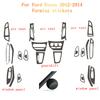 Car-Styling Carbon Fiber Car Interior Center Console Color Change Molding Sticker Decals For Ford Focus 2012-2014
