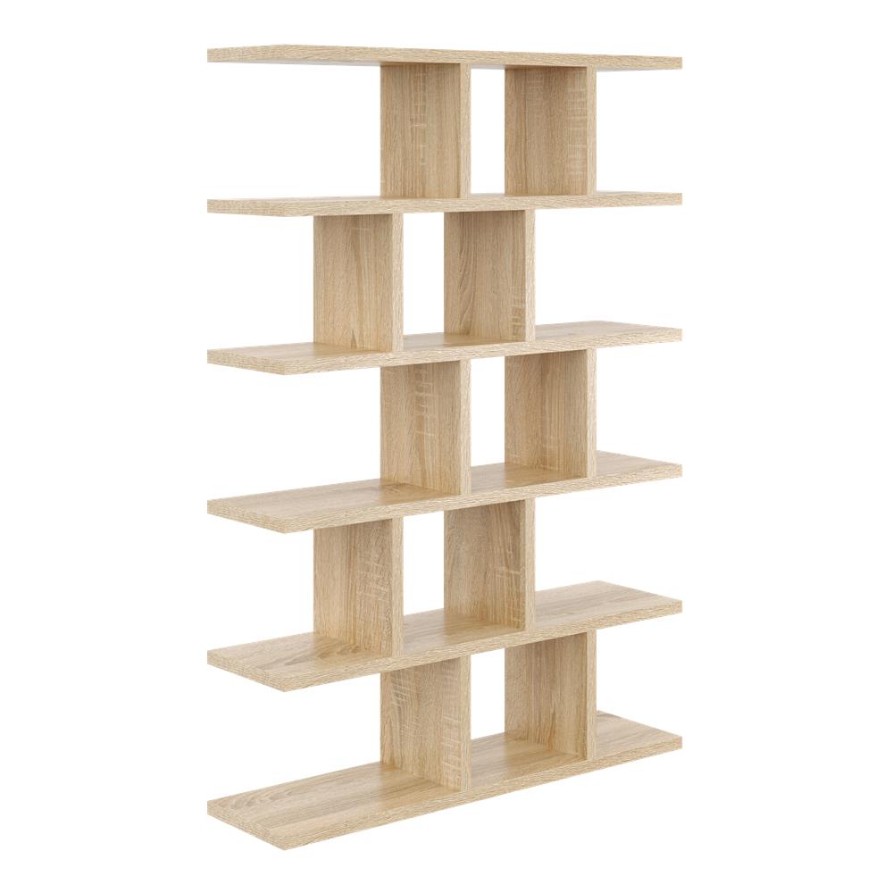 Modern Open Bookcase with Shelves on the Wall, Bookcase - No. 2 Modern Open Bookcase with Shelves on the Wall, Bookcase - No. 2 wenge