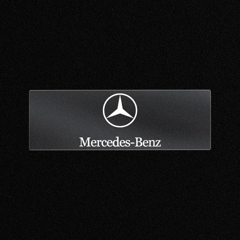 AABDV1 1/2/5/10pcs Car Badges Auto Interior Decor Logo Stickers for Mercedes Benz Maybach W204 W205 W211 W21 C260 E300 W205 W212 AMG