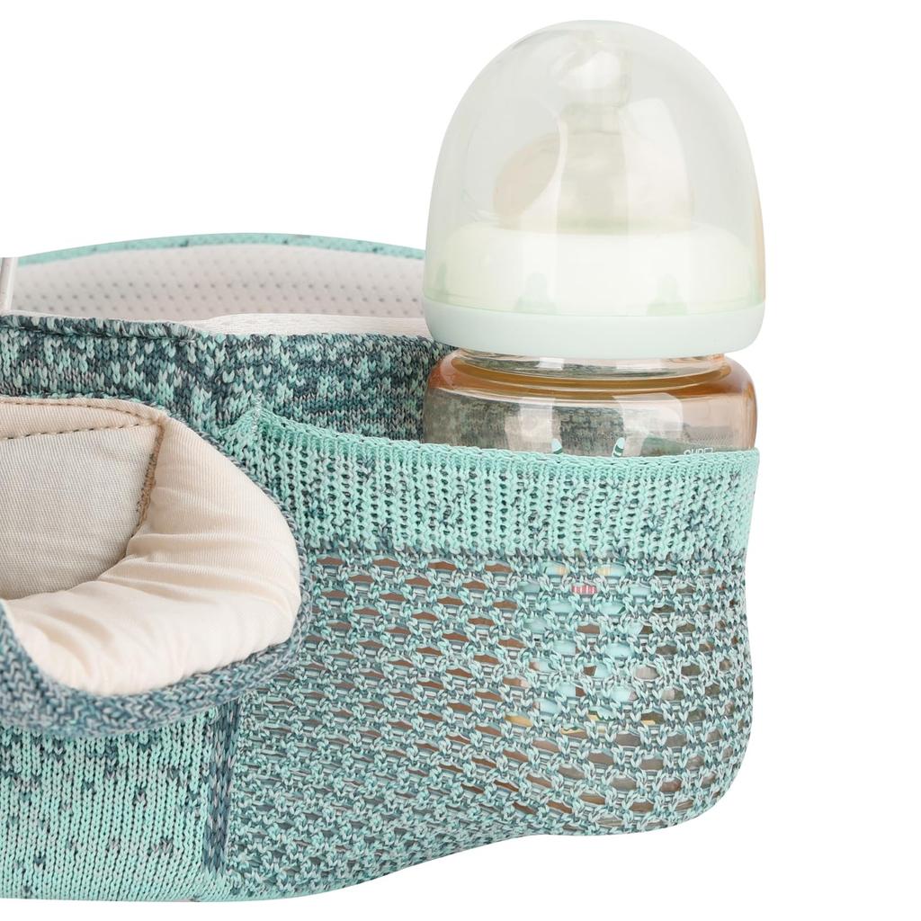 Bebamour Baby Baby уменьшает нагрузку [Baby Amour] Переноска, Переноска, Эргономичная, 3-сторонняя, Лицом к лицу, Лицом к лицу, Складной, (зеленый)