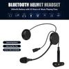 Мотоциклетный шлем Bluetooth-интерком 35 часов работы от аккумулятора Система громкой связи Водонепроницаемый