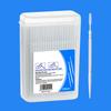 200Pcs/Box Disposable Double-End Toothpick Brush Plastic Interdental Brush Toothpick Dental Plaque Removal