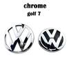 2pcs Car Front Bonnet Grille Rear Trunk Emblem Logo Replacement Badge Golf6 Golf7 Replaced For vw Golf 7.5 MK7.5 2018 2019 2020NI5