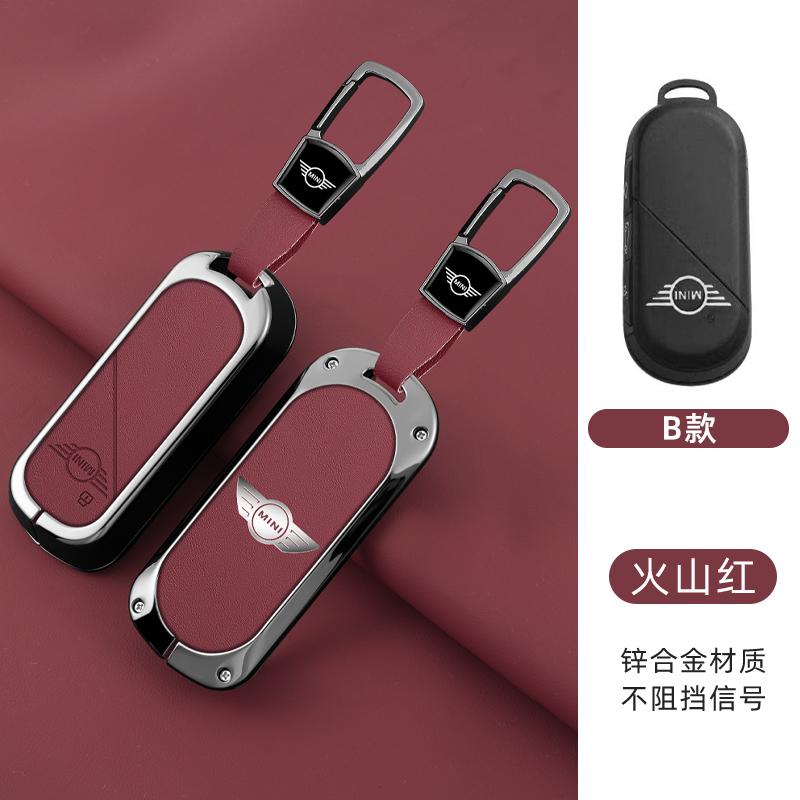 ETNR1 Hot 2025 Zinc Alloy Car Remote Key Case Cover Holder Shell Shell Fob for Bmw Mini Countryman Cooper One 2023 2024 Accessories Ke