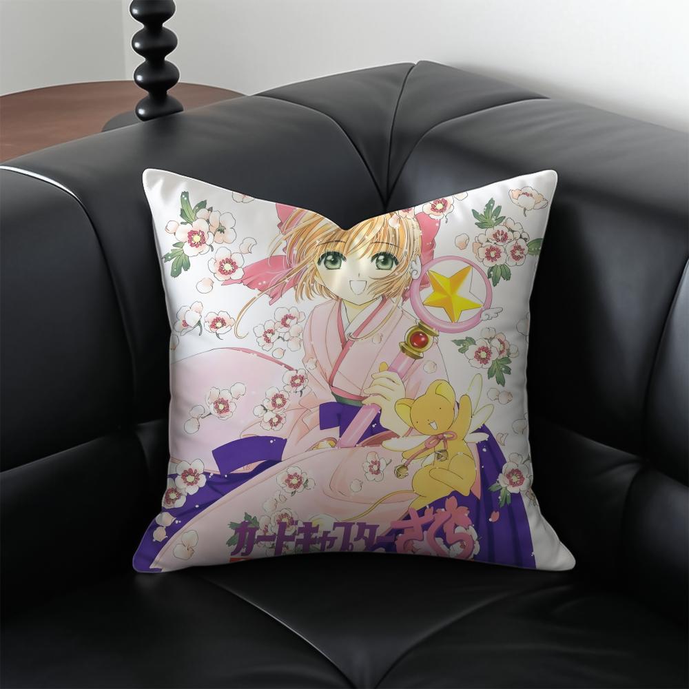 Аниме Cardcaptor Sakura Наволочка Подушка Антипылевой Невидимая молния шелковистый плюш