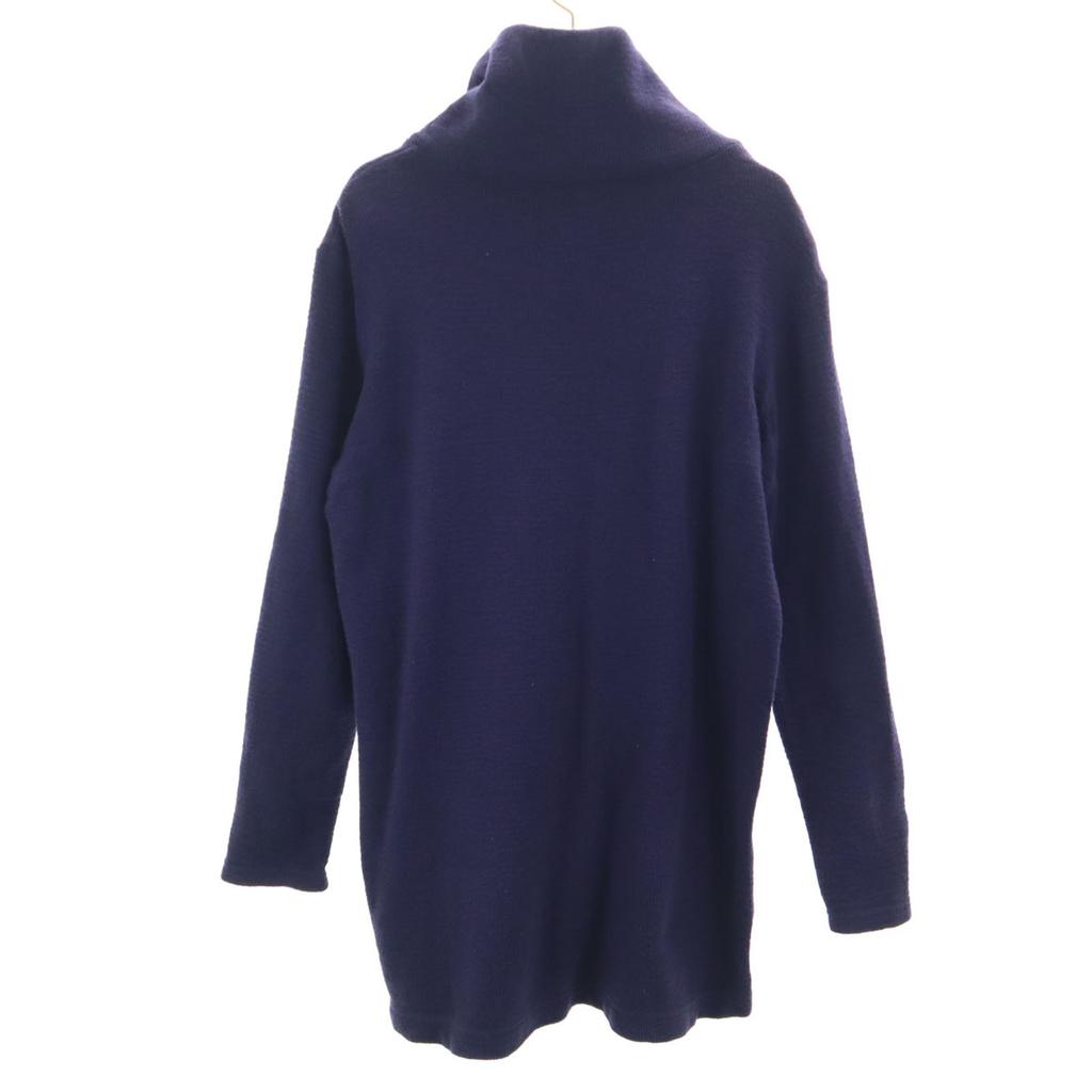 hatra made in Japan Long sleeve turtleneck sweater S Navy Men's Used