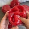 Ручная работа Арбузный Смузи Сквиши Игрушка Мягкая Медленный Отскок Снятие Стресса Сжимаемая Игрушка Реалистичная Модель Фрукта Подарок для Взрослого