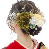 JZOON Set of Dried Flower Hair 10 Colors Artificial Flower Japanese Red Hair Gold Perfect for and Other Japanese Includes a Dedicated A1558 23-Piece