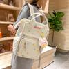 School Bag Female Korean Version Ulzzang Campus Small Fresh Versatile Casual Large Capacity Student School Bag Cute Backpack