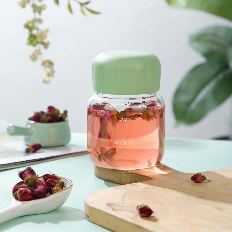 Mini Christmas Glass Cup with Bird's Nest Packaging