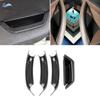 For BMW X3 X4 F25 F26 2010 2011 2012 2013 2014 2015 2016 2017 Carbon Texture Car Interior Door Pull Handle Panel Trim