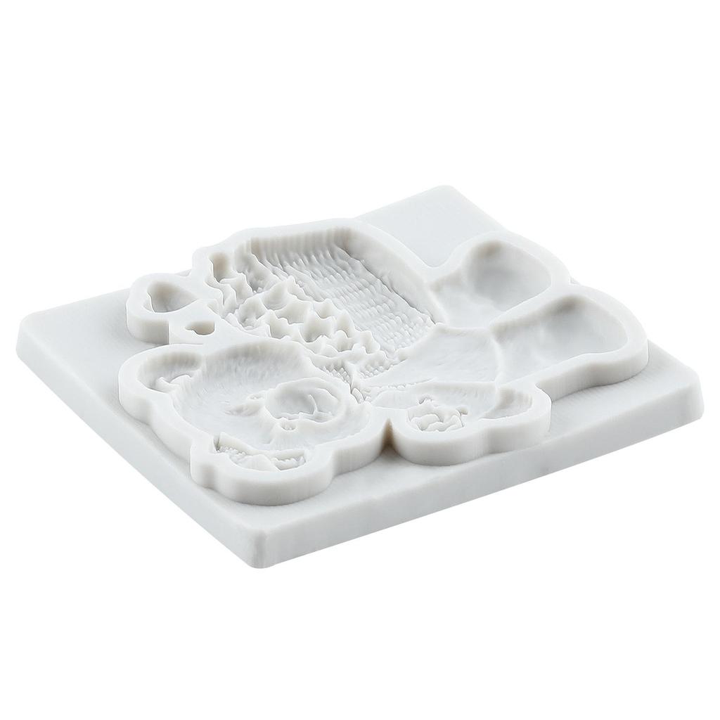 Bear Silicone Molds Bear Fondant Mold Cake Decorating Tools Cupcake Topper Candy Chocolate Gumpaste Mold