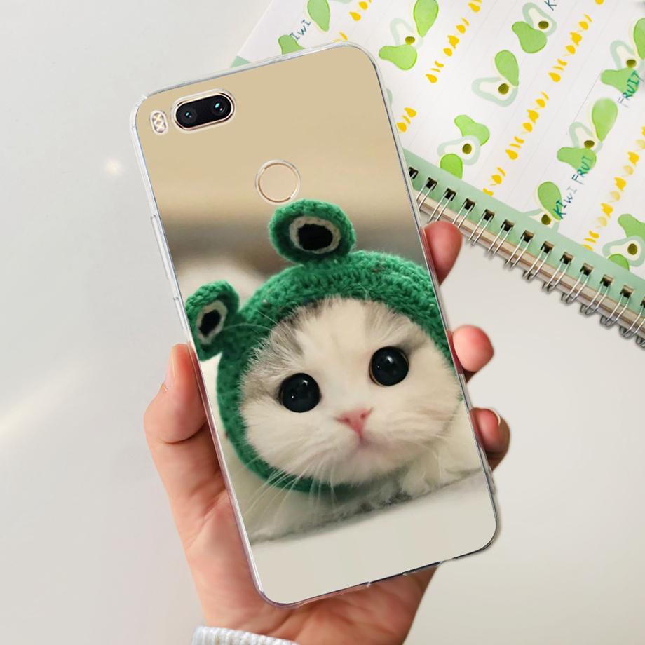 Для Xiaomi Mi A1 Mi 5x Чехол Силиконовый Мягкий Прозрачный ТПУ Чехлы для Телефона Задняя Крышка Для Xiaomi Mi 5X Mi5X MiA1 Бампер Coque Fundas Capas