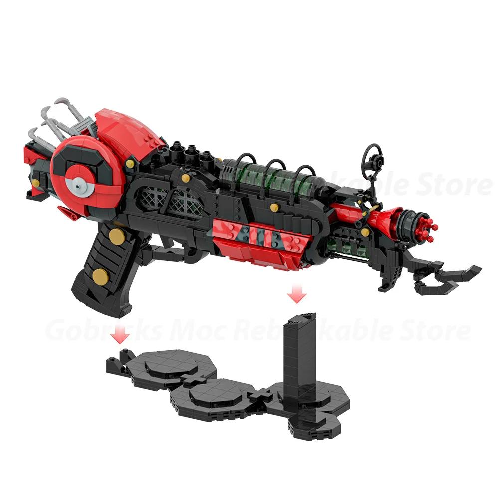 Gobricks MOC Call of Duty Ray Gun Mark 2 Модель из кубиков Ray Gun Mark II Строительные блоки Лазерный пистолет DIY Игровые игрушки Подарок