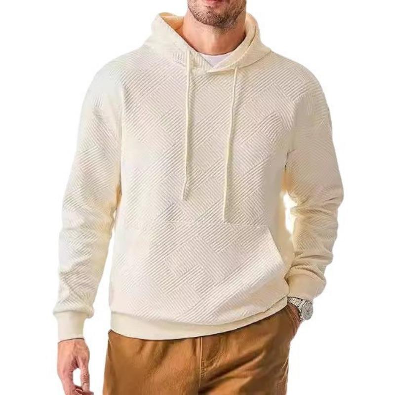 Men S Casual Pullover Hooded Fleece Sweatshirt For Daily