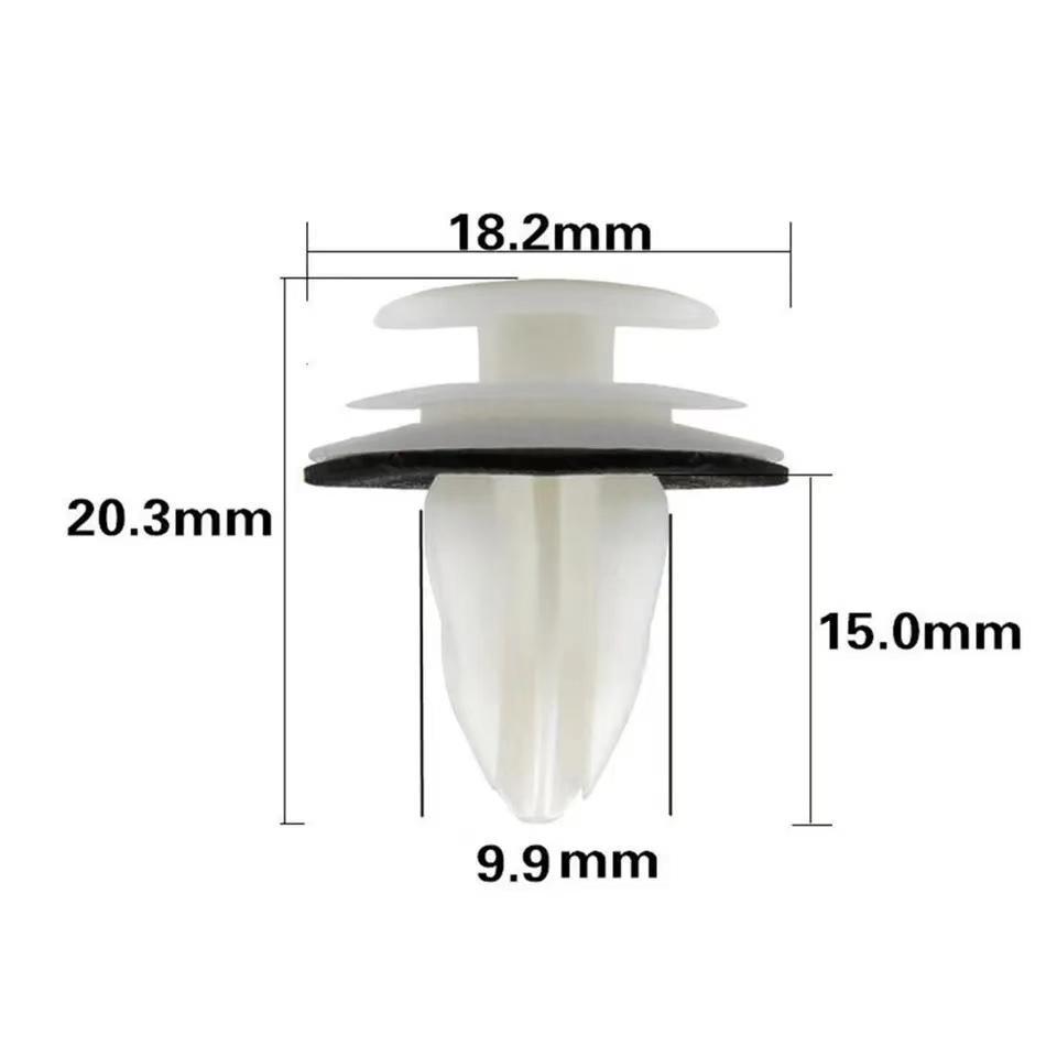 50 шт. автомобильный бампер крыло автомобильный крепеж клипса автомобильные общие аксессуары автомобильная внутренняя дверная панель карта отделка крепеж клипсы