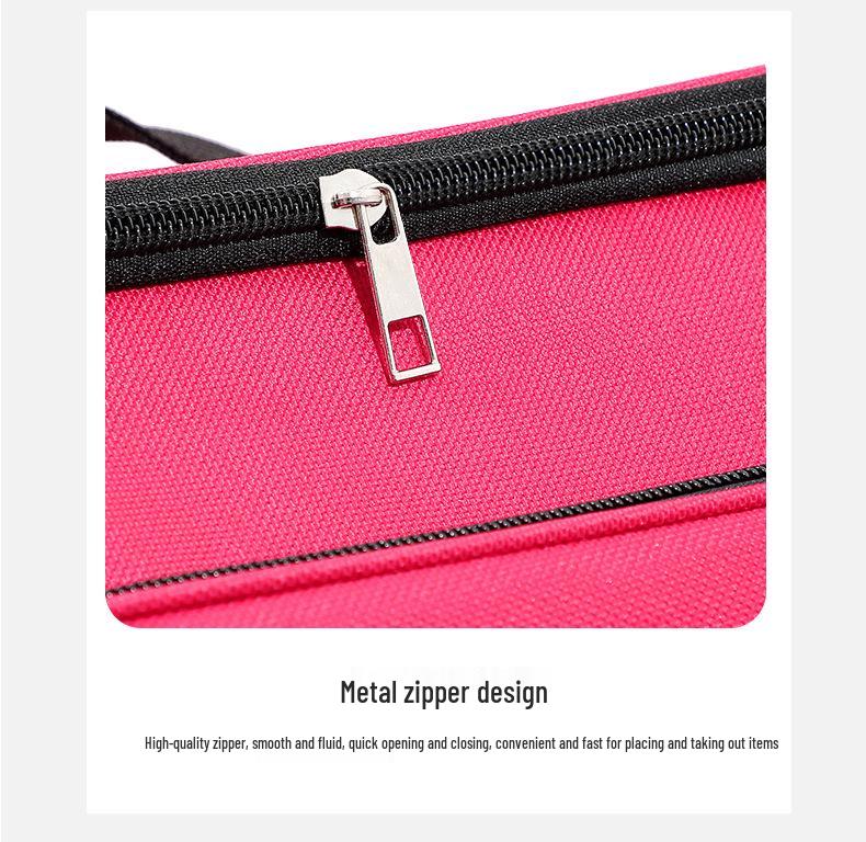 Портативная термосумка для ланча из ткани Оксфорд - Ручная и плечевая переноска, Идеально подходит для пикников и использования на открытом воздухе