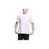 Casual Logo Print Round Neck Short Sleeve T-Shirt Men Tops White HI3281