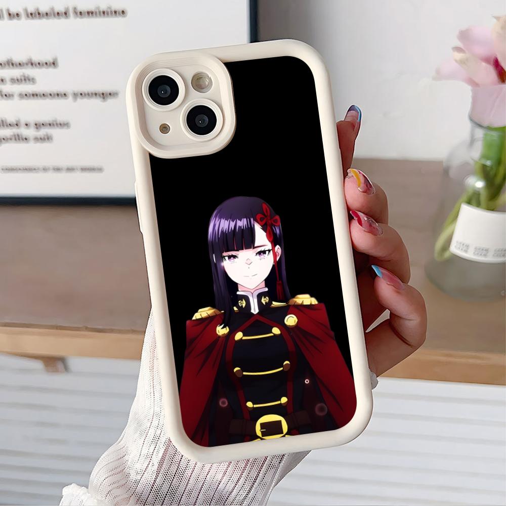 Mato seihei Ren Yamashiro Утолщенный ТПУ Чехол для Мобильного Телефона для iPhone 17 16 15 14 13 12 11 Air Pro Max Plus Цветной Чехол