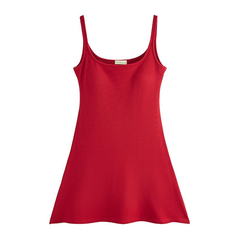 Женское фиксированное цельное бюстье, платье-халтер, летний темперамент, новинка, приталенное, сексуальное, горячая девушка, короткая юбка