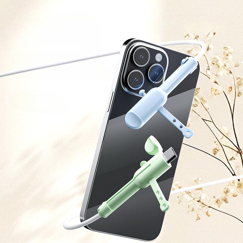 Мягкий силиконовый чехол для сматывания кабеля зарядного устройства USB Type C, защитный чехол от поломки для Xiaomi Huawei OPPO VIVO, чехол для линии передачи данных
