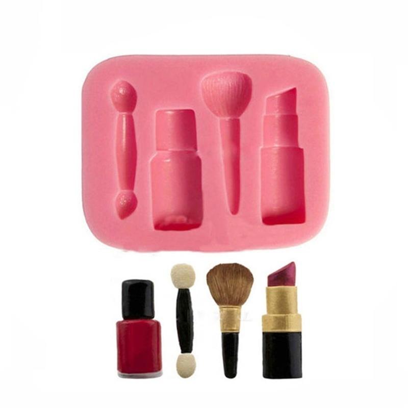 Comestic Shape для женщин силиконовая форма для помадки украшение торта шоколадная выпечка DIY форма для сахарного ремесла