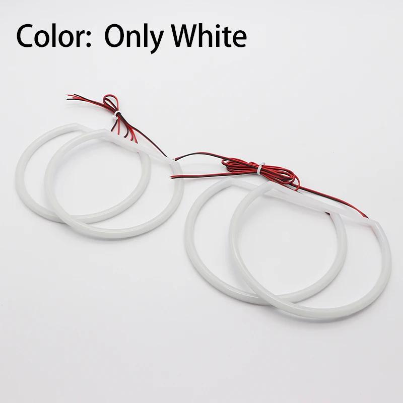 LED SMD Cotton Light Switchback Angel Eye Ring DRL Kit for BMW X5 E53 Facelift 2004 2005 2006