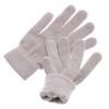 Women Winter Warm Basic Thicken Wool Knitted Mittens Plush Lining Full Fingered Gloves