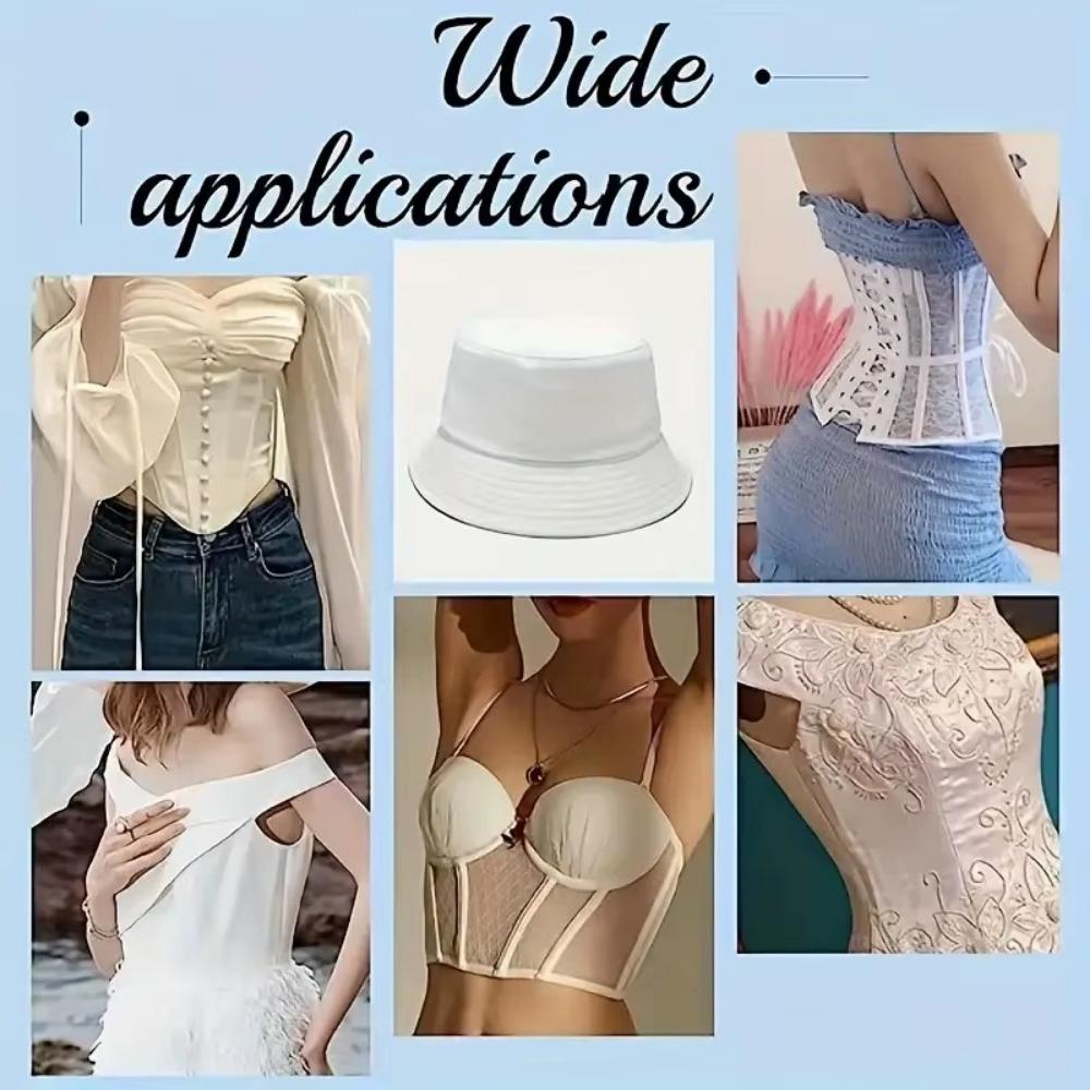 Круглый пластиковый скелет для DIY бюстгальтера, косточки для бюстгальтера, новый скелет для корсета, домашний декор