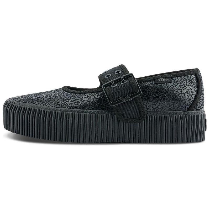 Vans Мэри Джейн Низкие Кеды для Скейтборда Женские Черные Кроссовки VN000D07BLK